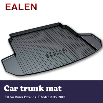 EALEN для Buick Excelle GT Седан 2015 2016 2017 2018 Стайлинг, подкладка для багажника, противоскользящий коврик, Аксессуары, 1 комплект, автомобильный грузовой коврик для заднего багажника