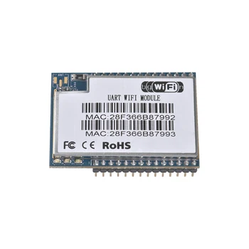  Бесплатная доставка 8 шт. RT5350 HLK-RM04 Беспроводной модуль с последовательным подключением к Ethernet WiFi Встроенный или внешний