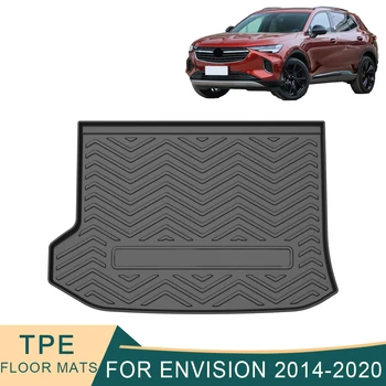  Для Buick Envision 2014-2020 Автомобильный Грузовой Лайнер Всепогодные Нескользящие Коврики для багажника Из ТПЭ, Водонепроницаемый Лоток для Багажника, Аксессуары Для Ковров для багажника