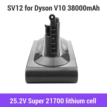 Для аккумулятора Dyson V10 25,2В 3000 мАч SV12 V10 Пушистое животное V10 Абсолютное напоминание о головной боли Замените литиевую батарею