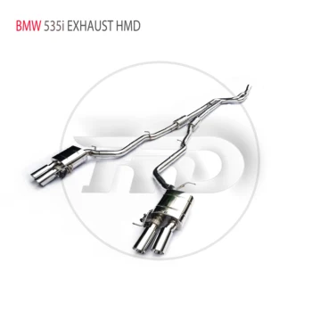  Производительность Выхлопной системы HMD из нержавеющей стали Catback Для BMW 535i F10 N55 Автомодификация Электронный Клапан Глушителя